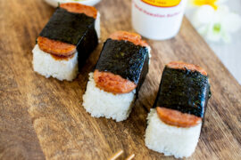 Celebrate National SPAM Musubi Day with L&L Hawaii, national spam musubi, spam musubi, l&l hawaii, oahu food, oahu foodie, hawaii food, hawaii foodie, hawaii blog, hawaii blogger, spam musubi, how to make spam musubi